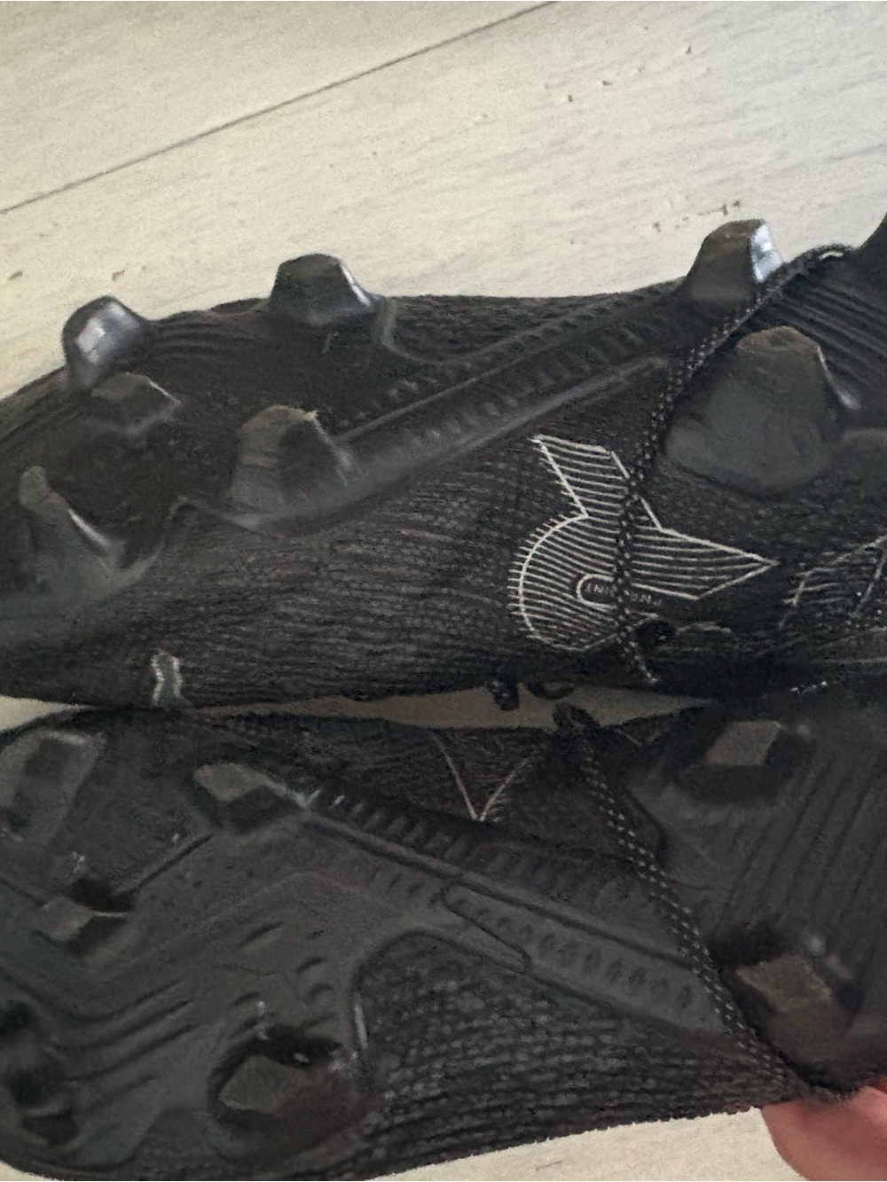 Puma Men's Black Athletic Soccer Cleats - Picture 5 of 6
